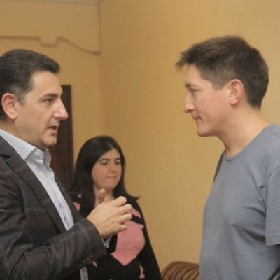 Eduard Topchjan and Freddy Kempf