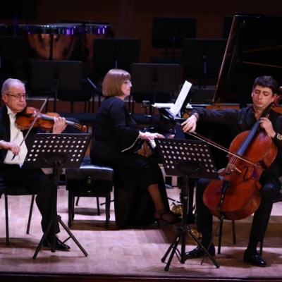 Suren,  Gayane and Narek Hakhnazaryan