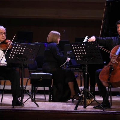 Suren,  Gayane and Narek Hakhnazaryan